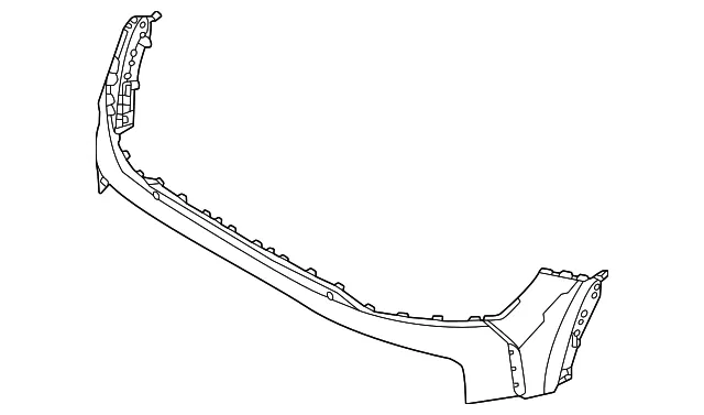 Bumper Cover - Kia (86510-P1EC0)