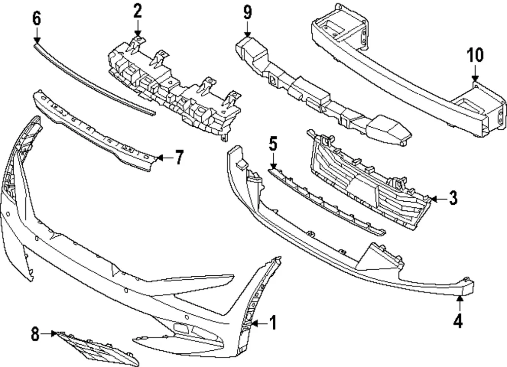 Bumper Cover - Kia (86510-XG000)