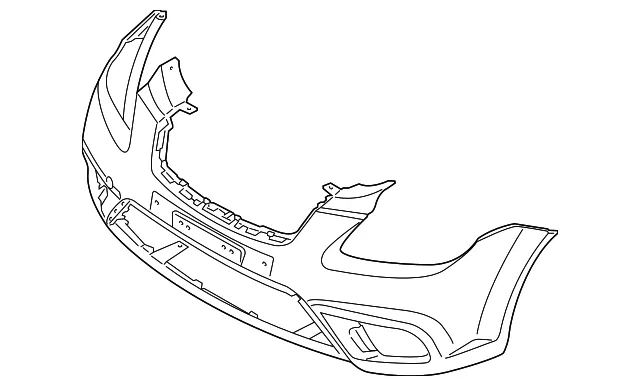 Bumper Cover - Kia (86511-1G600)