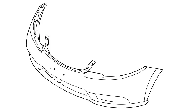 Bumper Cover - Kia (86511-1M000)