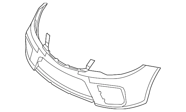 Bumper Cover - Kia (86511-1M301)