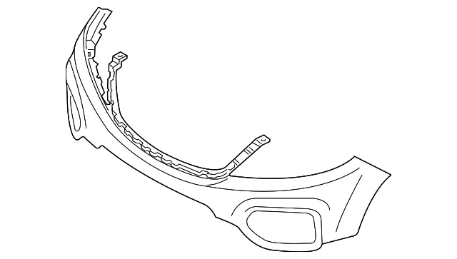 Bumper Cover - Kia (86511-1U000)