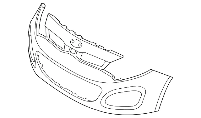 Bumper Cover - Kia (86511-1W200)