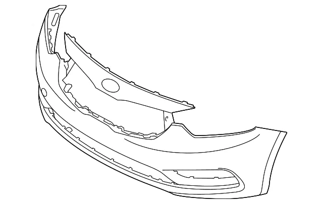 Bumper Cover - Kia (86511-A7010)