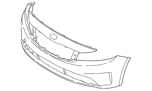 Bumper Cover - Kia (86511-A7800)