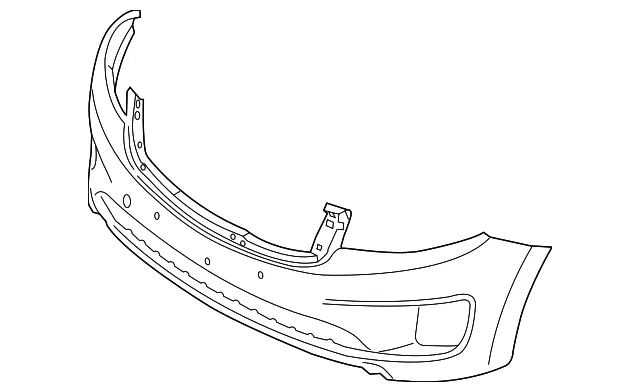 Bumper Cover - Kia (86511-A9000)