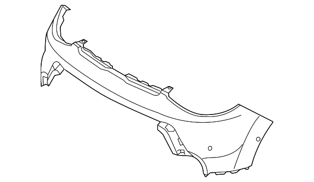 Bumper Cover - Kia (86511-B2000)