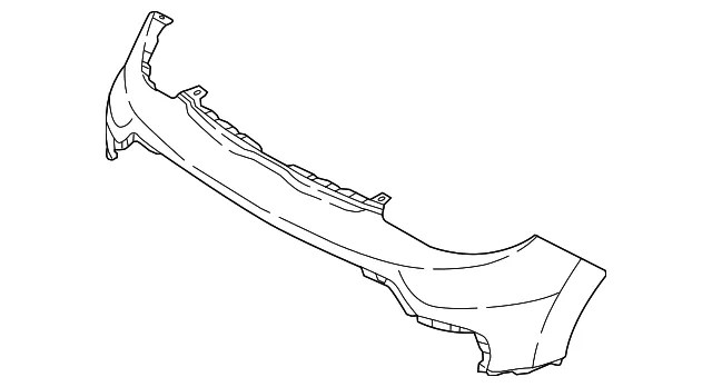 Bumper Cover - Kia (86511-B2800)