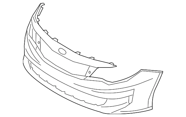 Bumper Cover - Kia (86511-D5000)