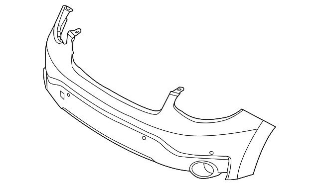Bumper Cover - Kia (86511-E4000)