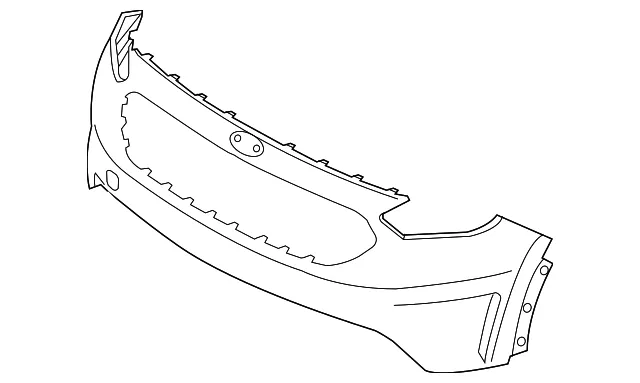 Bumper Cover - Kia (86511-G5000)