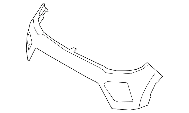 Bumper Cover - Kia (86511-K0000)
