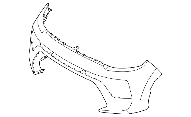 Bumper Cover - Kia (86511-K0500)