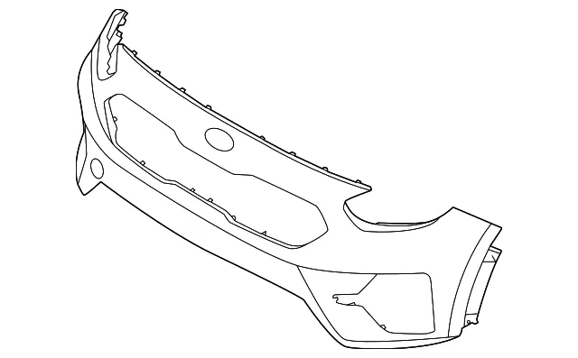 Bumper Cover - Kia (86511-Q4000)