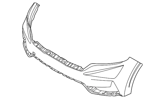 Bumper Cover - Kia (86511-R0000)