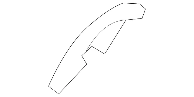 Bumper Cover Upper Bracket - Passenger Side (RH) - Kia (86516-3E500)