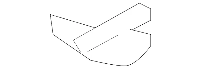 Bumper Cover Bracket - Passenger Side (RH) - Kia (86516-3F500)