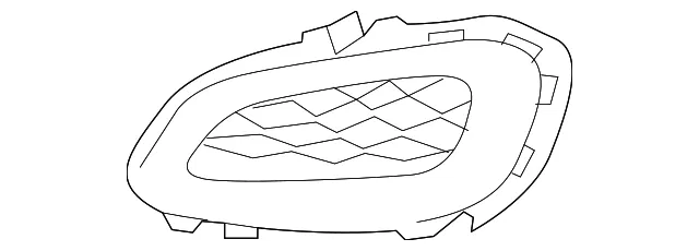 Lower Grille - Kia (86524-1W200)