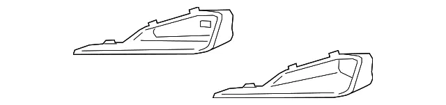 Trim Molding - Driver's Side (LH) - Kia (86527-A9NB0)