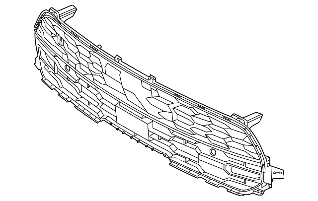 Lower Grille - Kia (86530-AO070AHV)