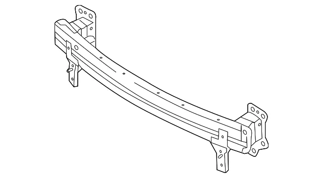 Rail Assembly Front Bumper - Kia (86530-B2510)