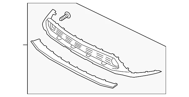 Bumper Grille - Kia (86530-M7000)