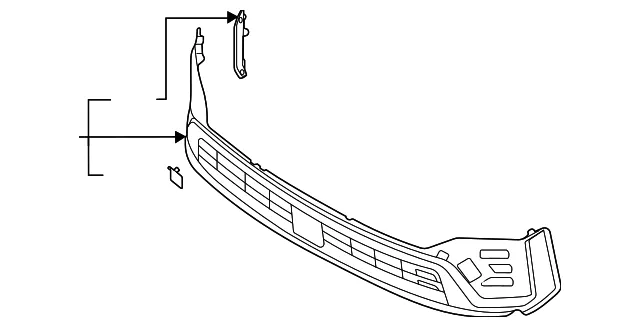Lower Grille - Kia (86530-P2020)