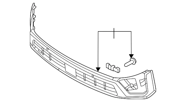 Lower Grille - Kia (86530-R5320)