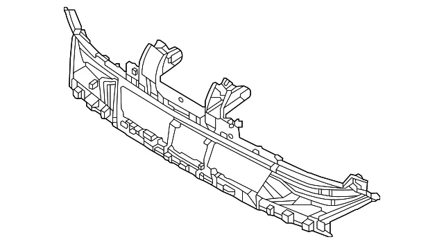 Lower Grille - Kia (86531-CV000)