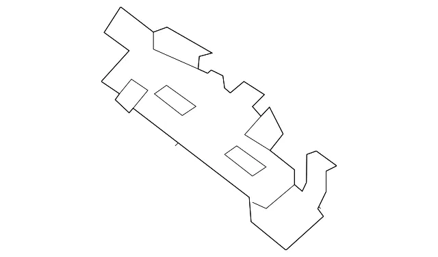 Bumper Cover Bracket - Kia (86552-Q5010)