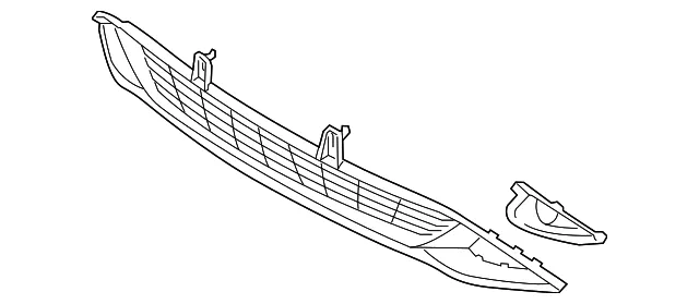 Lower Grille - Kia (86560-D5510)