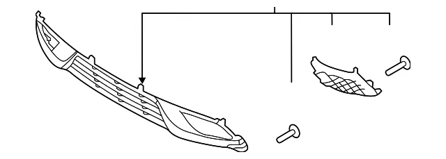 Lower Grille - Kia (86560-G5000)