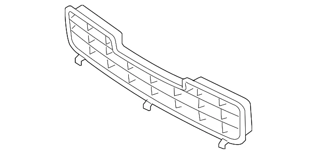 Center Grille - Kia (86561-1F000)
