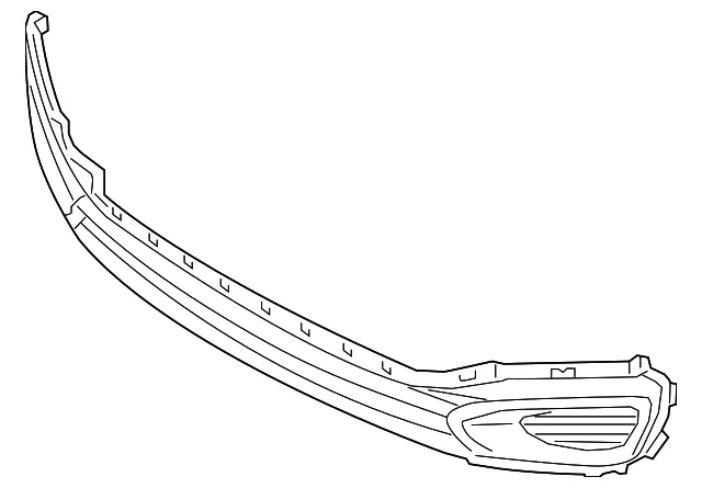 Lower Grille - Kia (86561-1W110)