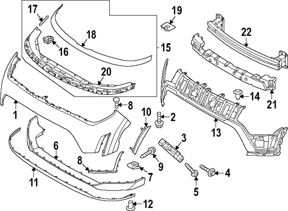 Molding Assembly - Kia (86569-K0AA0)