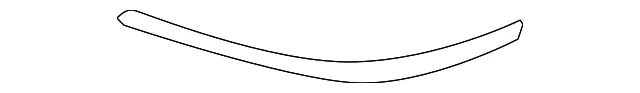 Molding - Passenger Side (RH) - Kia (86572-3F550EB)