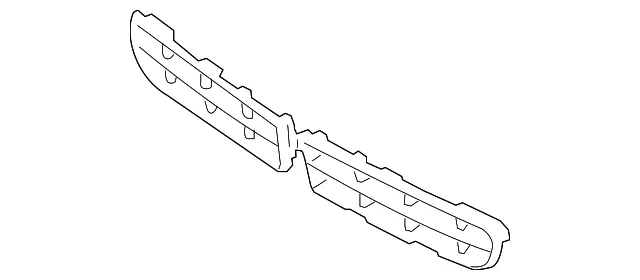 Grille - Passenger Side (RH) - Kia (86574-2F000)