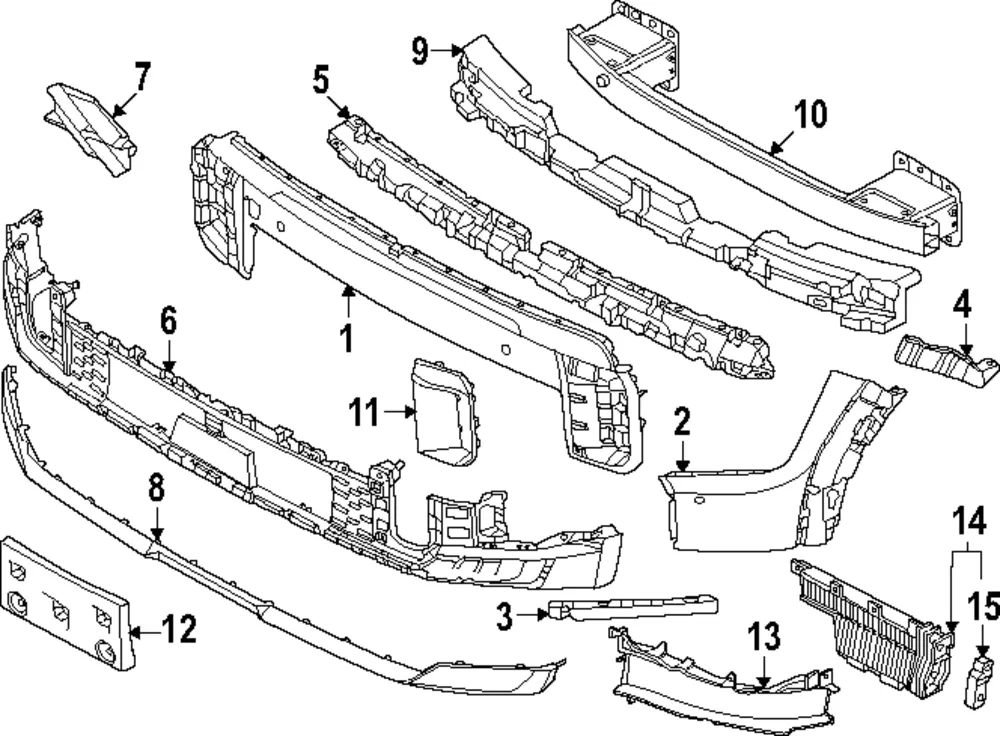 Lower Deflector - Kia (86577-DO500)