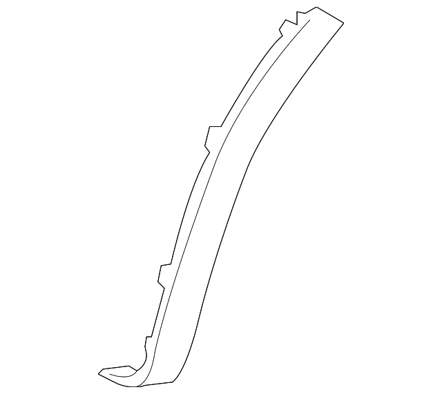 Molding Extension - Driver's Side (LH) - Kia (86581-1U200)
