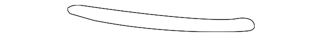 Molding Strip - Passenger Side (RH) - Kia (86582-3W010)
