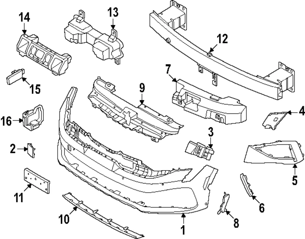 Molding - Kia (86596-L2AA0AHV)