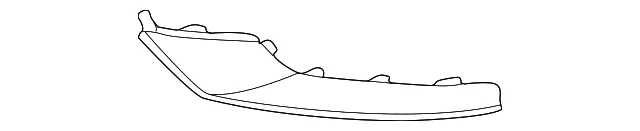 Lower Molding - Kia (86596-R0010)