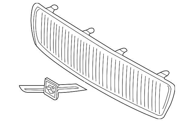 Grille Assembly - Volvo (8659875)