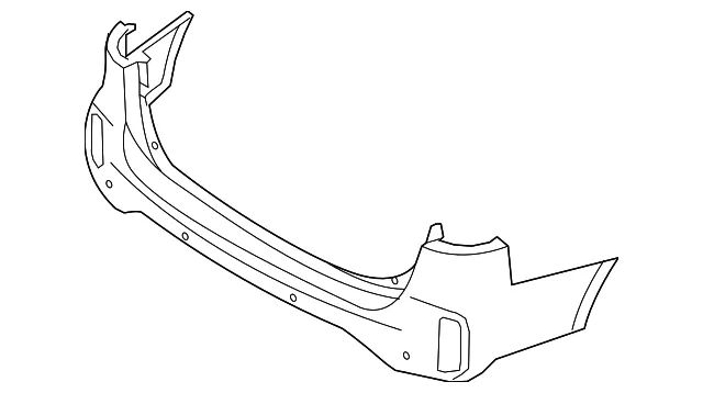Bumper Cover - Kia (86610-1U510)