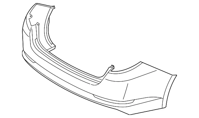 Bumper Cover - Kia (86610-4U610)