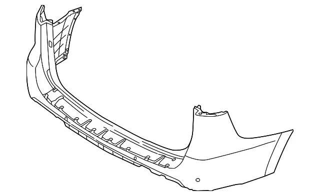 Bumper Cover - Kia (86610-A9700)