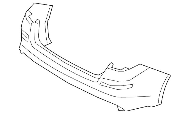 Bumper Cover - Kia (86610-D5510)