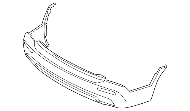 Bumper Cover - Kia (86611-1U000)