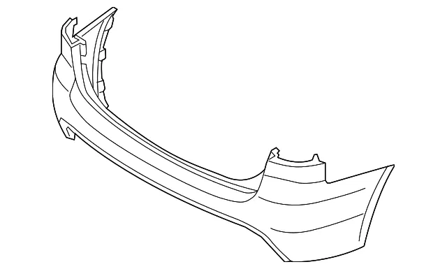 Bumper Cover - Kia (86611-1U200)