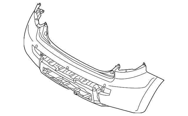 Bumper Cover - Kia (86611-2K000)
